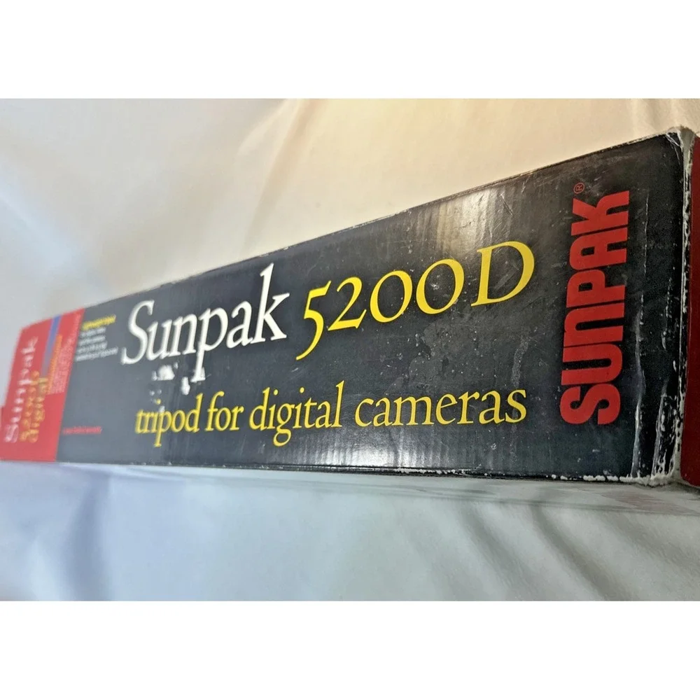 Sunpak 5200D Digital Lightweight Tripod For Camera NIB